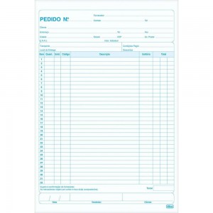 TALAO DE PEDIDO  TILIBRA 20X30 1VIA 75F