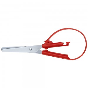 TESOURA FABER CASTELL ESCOLAR EM FORMATO...