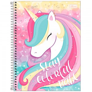CADERNO UNIV. CD 10X1 TILIBRA BLINK 160 ...
