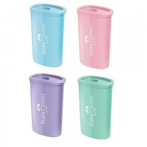 APONTADOR FABER CASTELL COM DEPOSITO TRI...