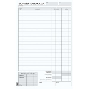 LIVRO DE MOVIMENTO CAIXA 100F GRANDE - T...