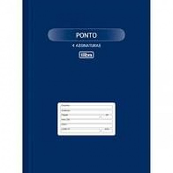LIVRO DE PONTO OFICIO 100F 4 ASSINATURA - TILIBRA