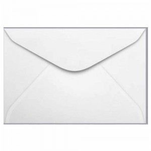 ENVELOPE VISITA 72X108MM BRANCO SCRITY