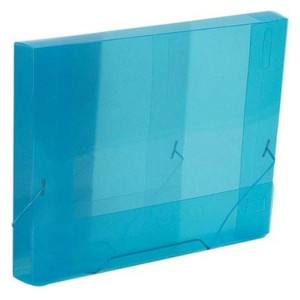 PASTA ABA ELASTICA PLASTICA 30MM ACP AZU...