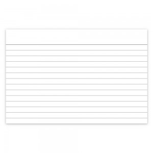 FICHA PAUTADA 4X6 100UN - SAO DOMINGOS