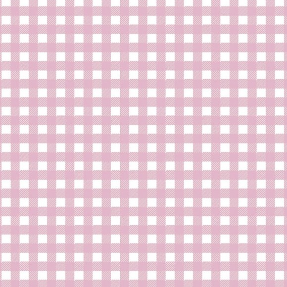 PLACA EM EVA 2MM 40X60CM ESTAMPADO XADREZ E ROSA MAKE+