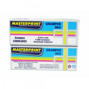 GRAMPO PARA GRAMPEADOR MASTERPRINT COBRE...