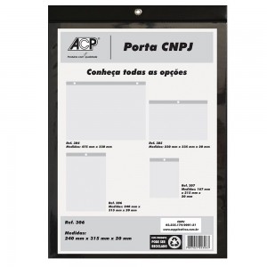 PROTETOR DE DOCUMENTO ACP PORTA QUADRO C...