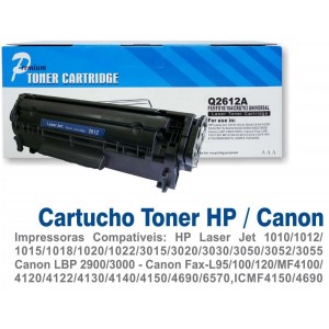 TONER  HP 2612a 12a Q2612a 1020 1012 101...