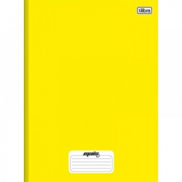 CADERNO BROCHURA CD 48F AMARELO D+