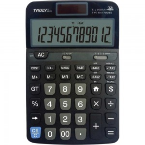 CALCULADORA DE MESA TRULLY 12DIG. MOD.96...