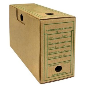 ARQUIVO MORTO TILIBRA PAPELAO KRAFT OFIC...