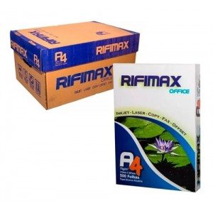 PAPEL SULFITE A4 75G RIFIMAX BRANCO CX/ ...