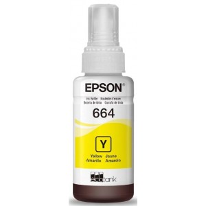 REFIL DE TINTA EPSON 664 AMARELO 70ML 76...