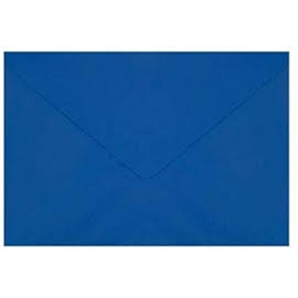 ENVELOPE VISITA 72X108MM AZUL ROYAL GRECIA PE/100 SCRITY