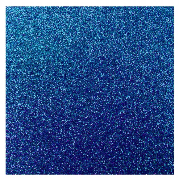 PLACA EM EVA 2MM GLITTER 60X40CM AZUL ESCURO MAKE+