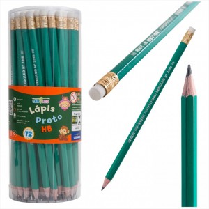 LAPIS GRAFITE LEO&LEO C/ BORRACHA SEXTAV...