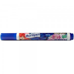 MARCADOR PARA TECIDO ACRILPEN AZUL TURQU...