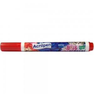 MARCADOR PARA TECIDO ACRILPEN VERMELHO