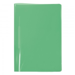 PASTA GRAMPO TRILHO PLASTICA OFICIO VERD...