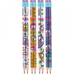 LAPIS GRAFITE MOLIN C/ BORRACHA BUBU