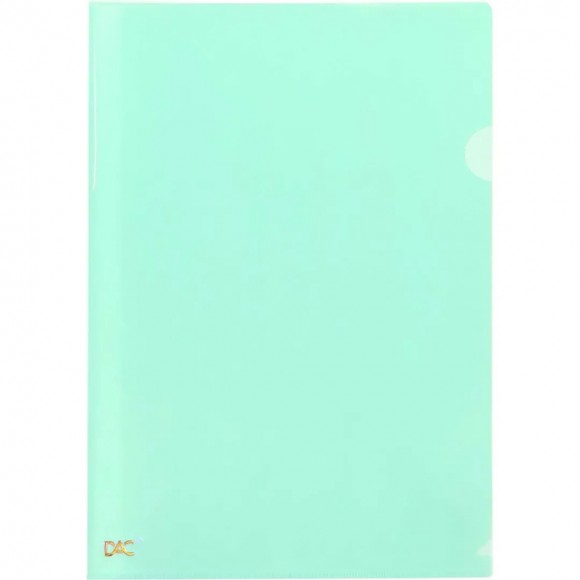 PASTA L A4 DAC PASTEL VERDE