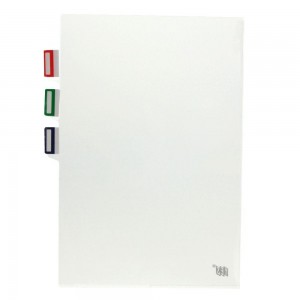 PASTA L YES C/ 3 DIVISOES CRISTAL