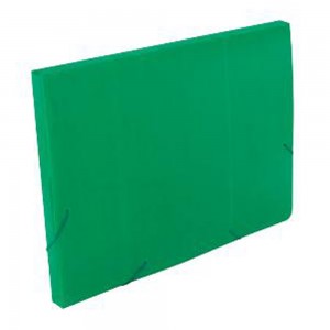 PASTA POLIONDA OFICIO 20MM POLIBRAS VERD...