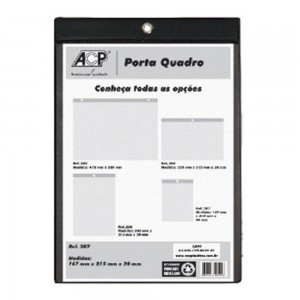 PROTETOR DE DOCUMENTO ACP PORTA QUADRO V...