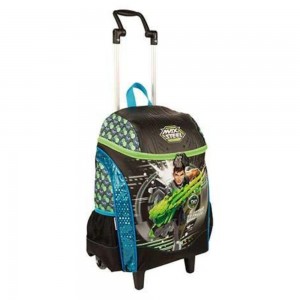 MOCHILA DE RODINHA SESTINI MAX STEEL G 1...