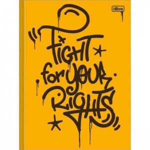 CADERNO BROCHURA 1/4 CD TILIBRA GRAFFITI...