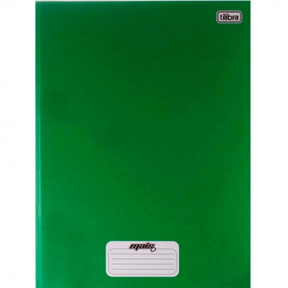 CADERNO BROCHURAO CD TILIBRA D+ VERDE 96 FLS